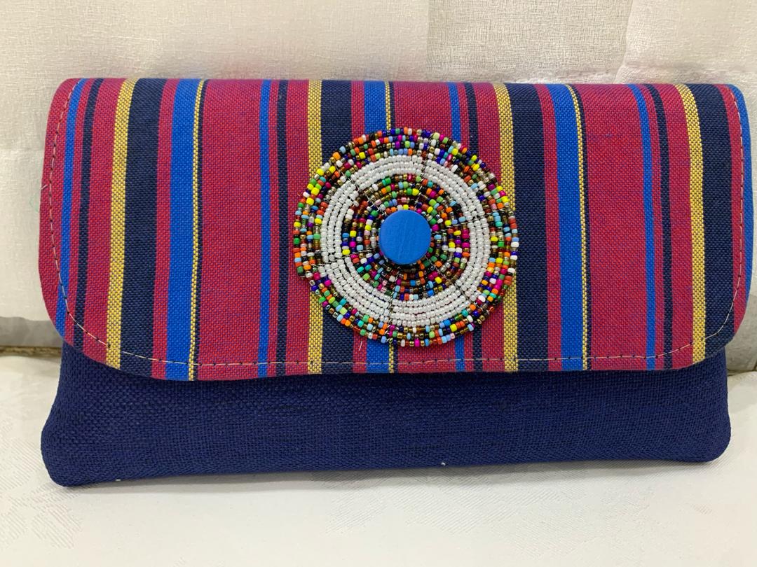 Kitenge clutch bags