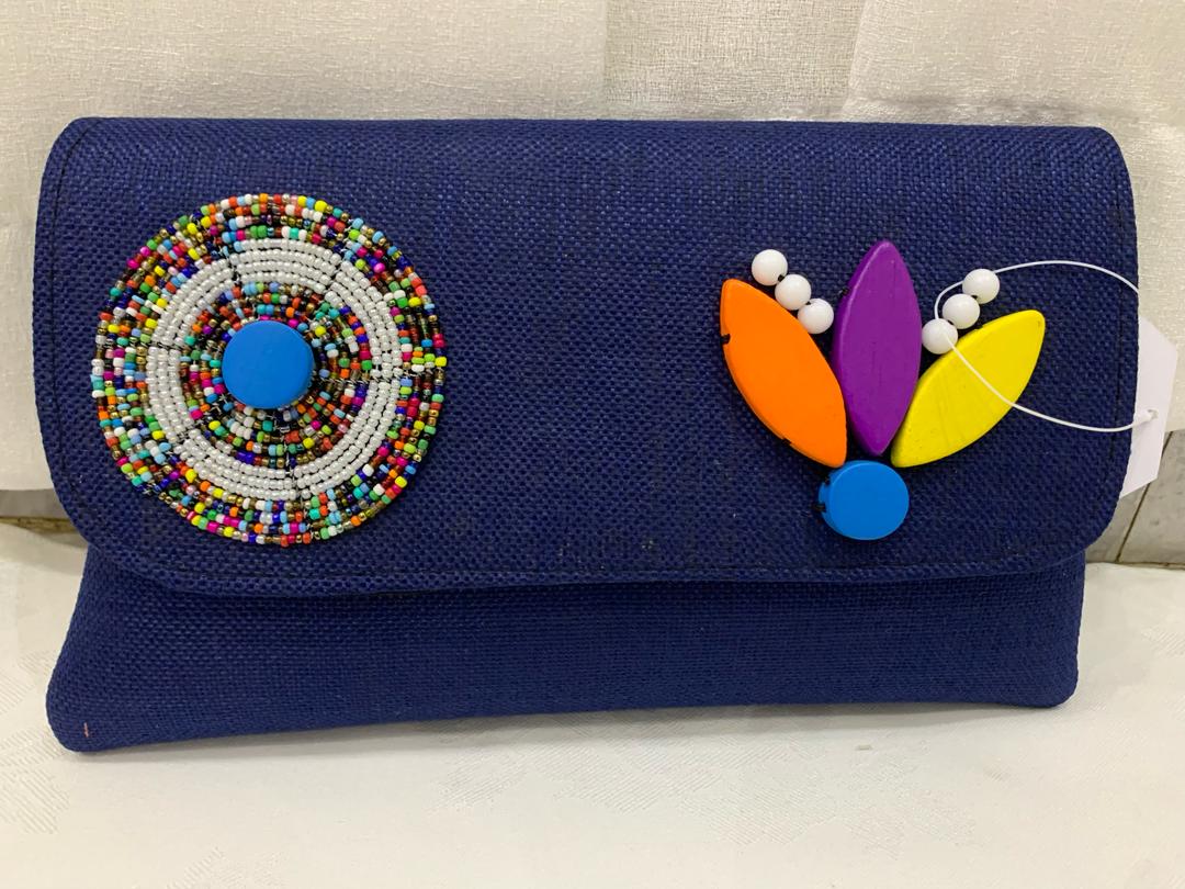 Kitenge clutch bags