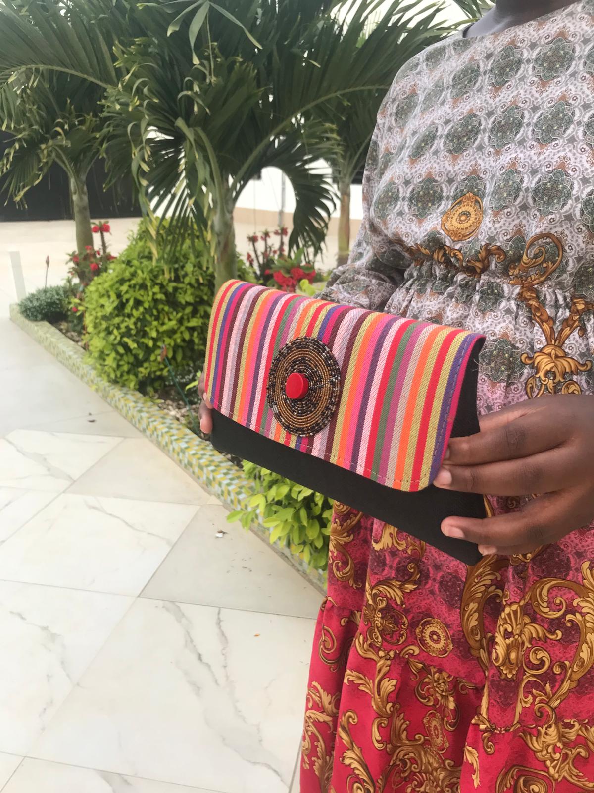 Kenyan Handcrafted Clutch