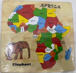 Kids African Map Puzzle