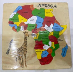 Kids African Map Puzzle
