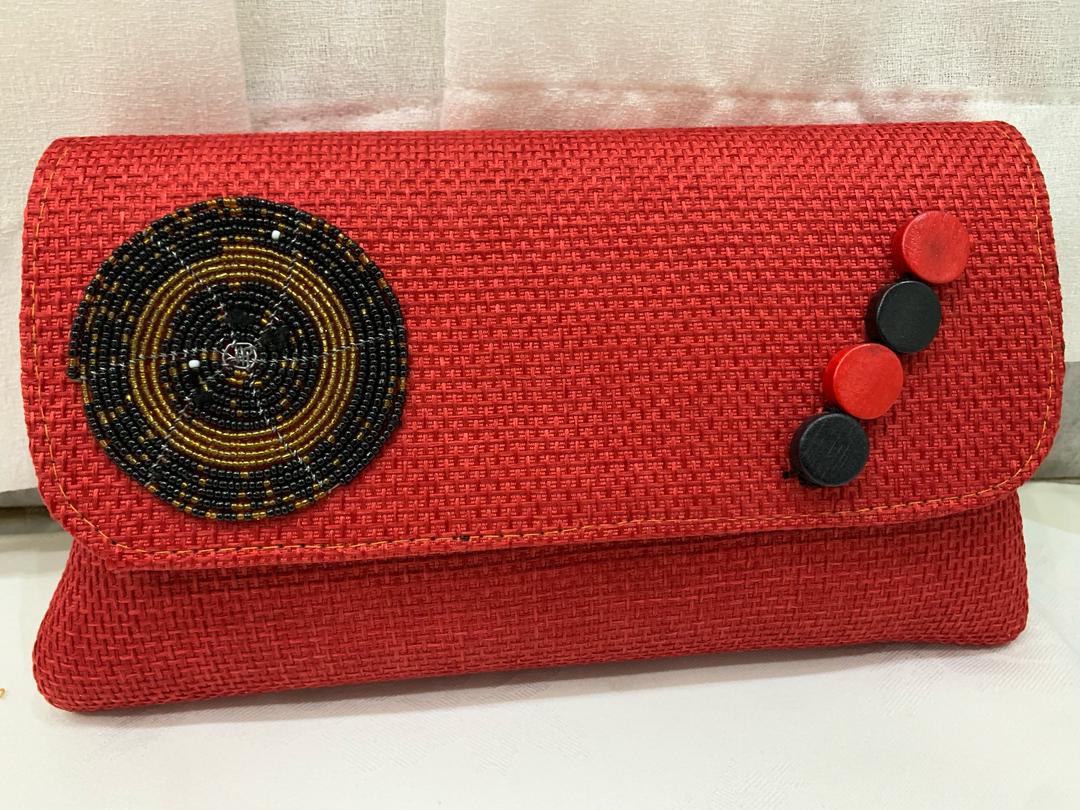 Kitenge clutch bags