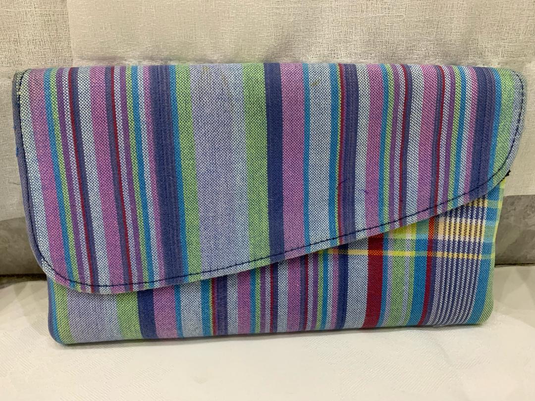 Kitenge clutch bags