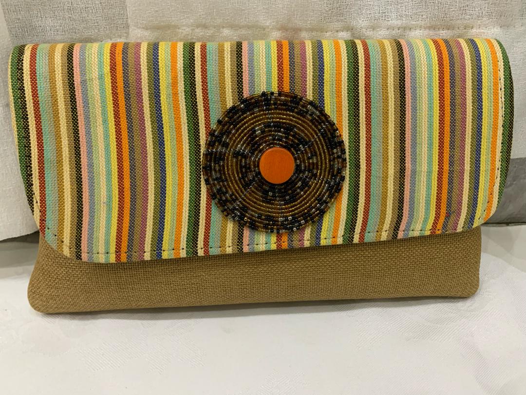 Kitenge clutch bags