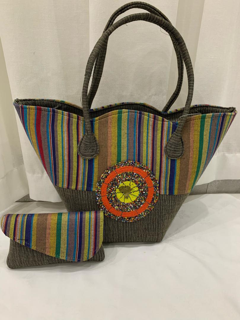 Kitenge sling bag & purse